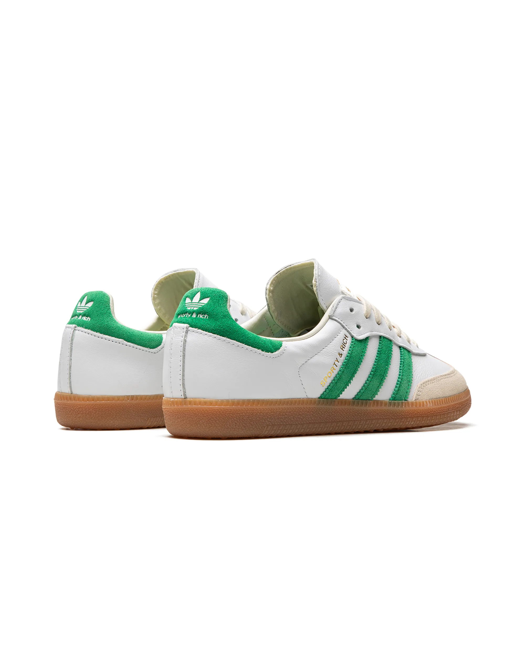 Quick Boost adidas Samba OG Sporty & Rich White Green