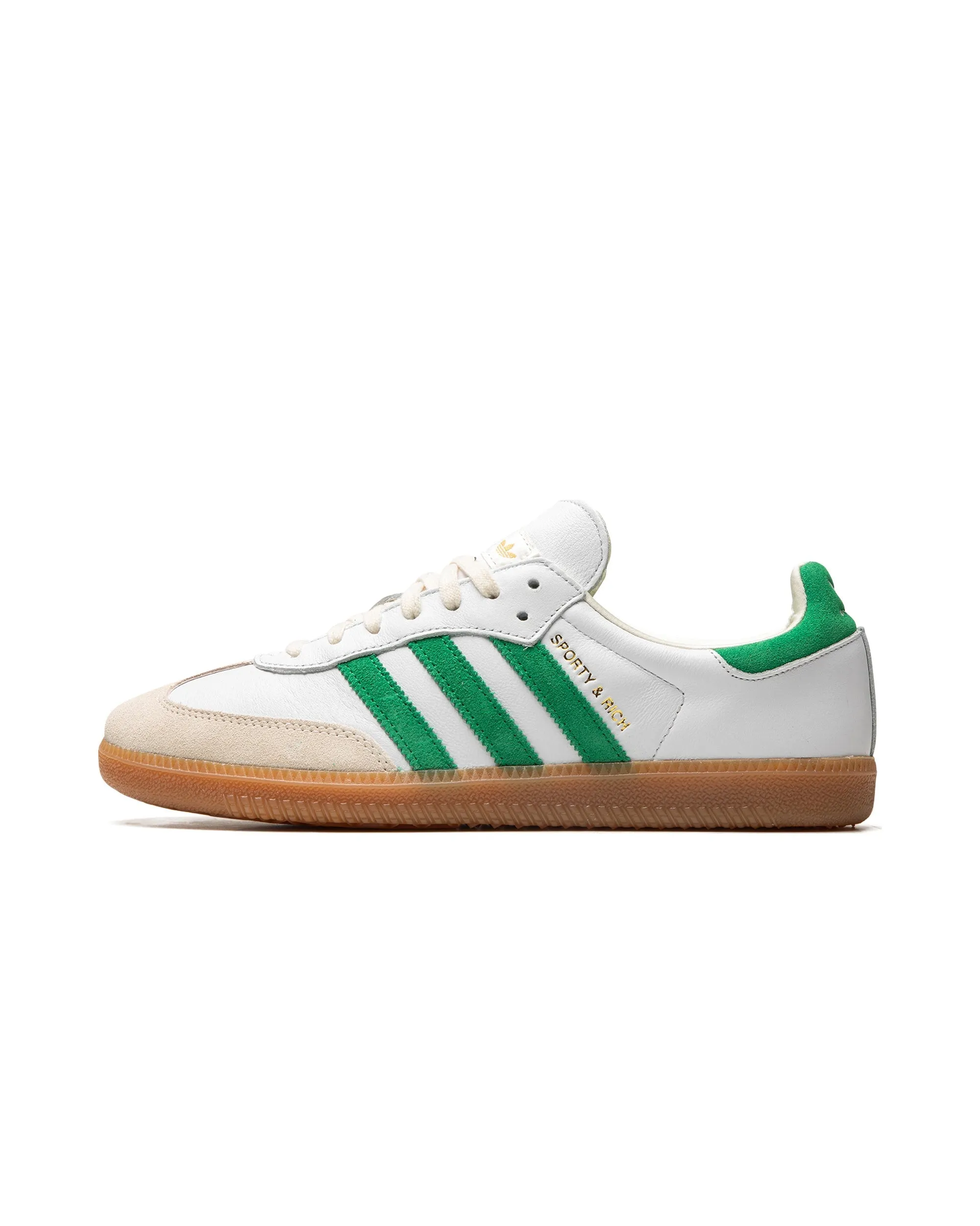 Walking Hyper Compression Foam adidas Samba OG Sporty & Rich White Green