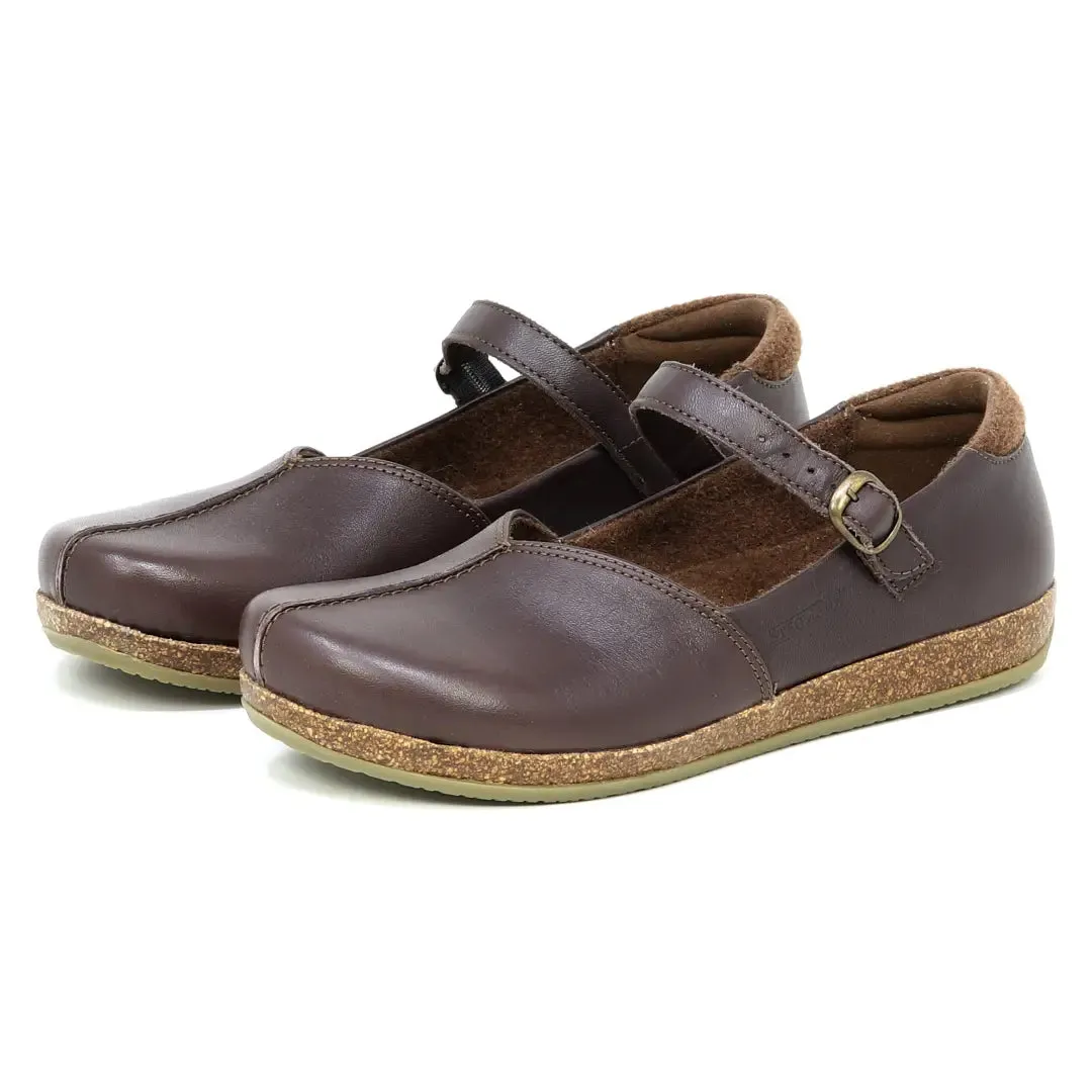 Soft Cushioned Upper Classic Lines Women's Eva Leather Mary-Jane