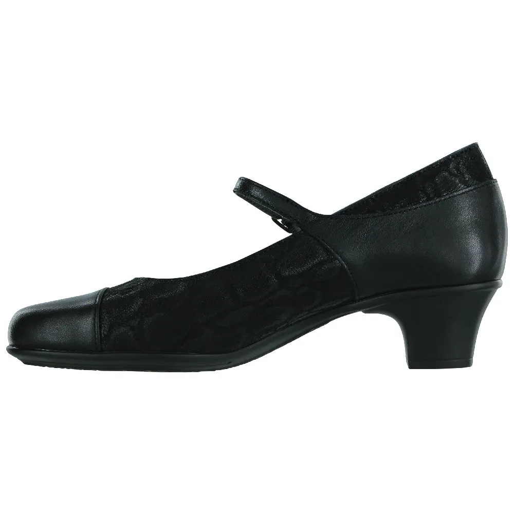 Isabel - Black / Snake Smart Shoes