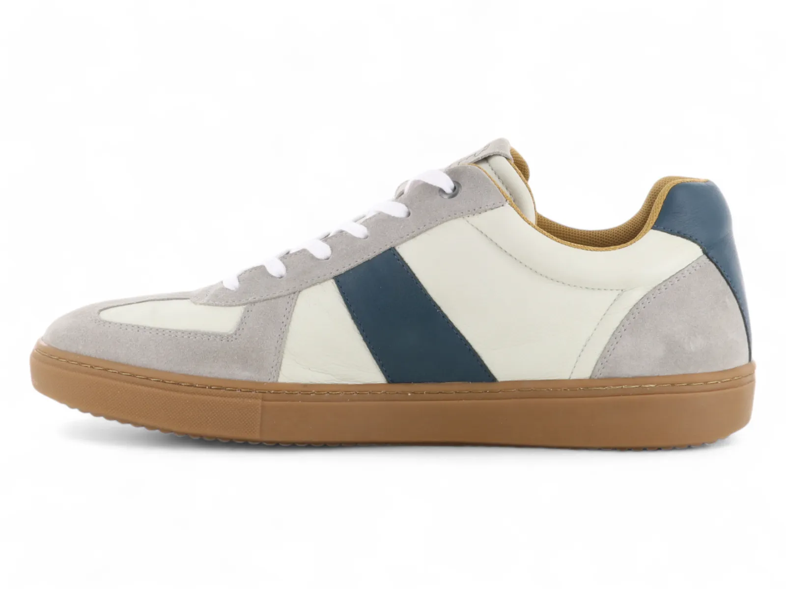 Michael Ellis Jake GAT Sneaker Indigo Travel Elastic Lace Closure