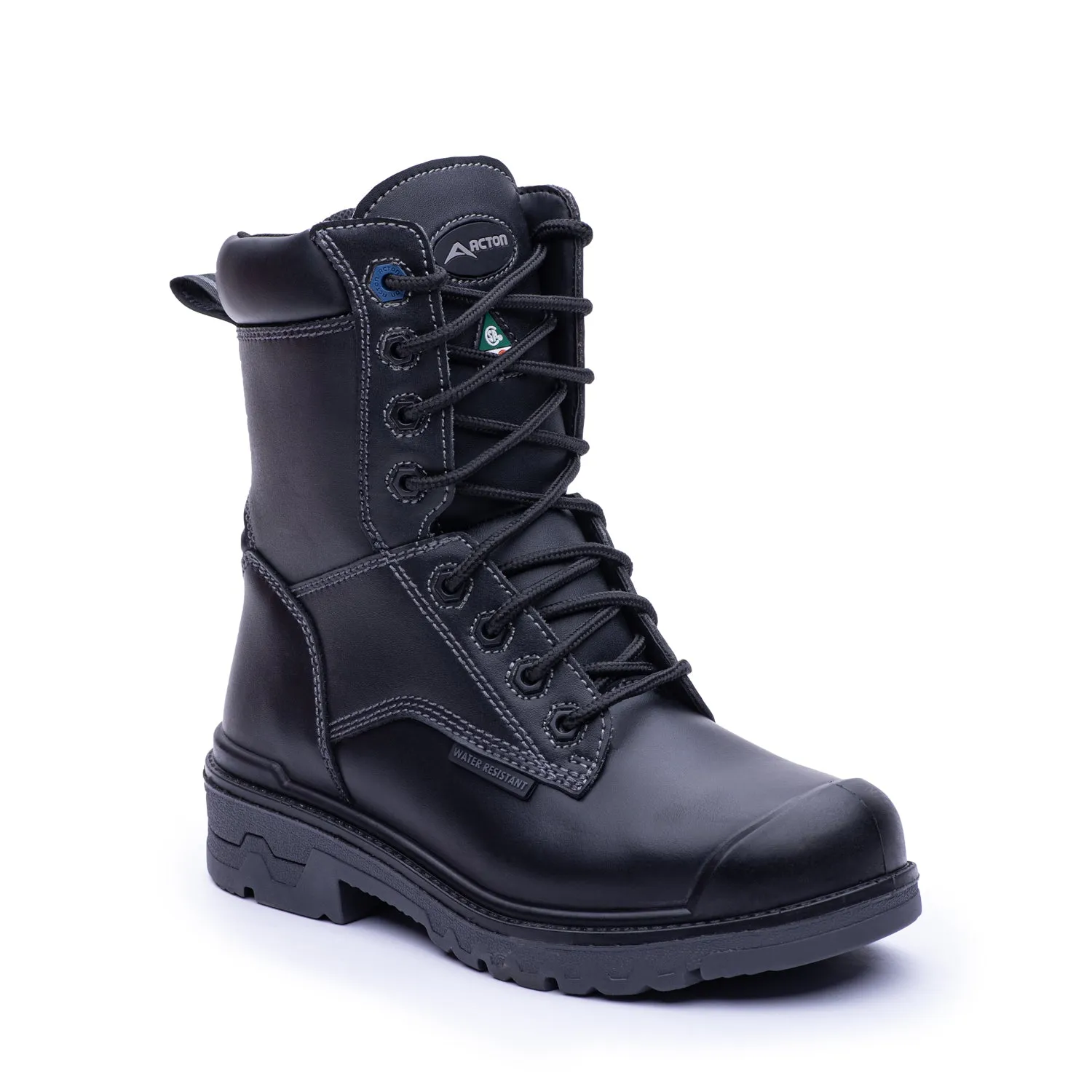 Progum 8" Steel Toe Work Boots A9270-21 - Limited sizing Brogue Detail