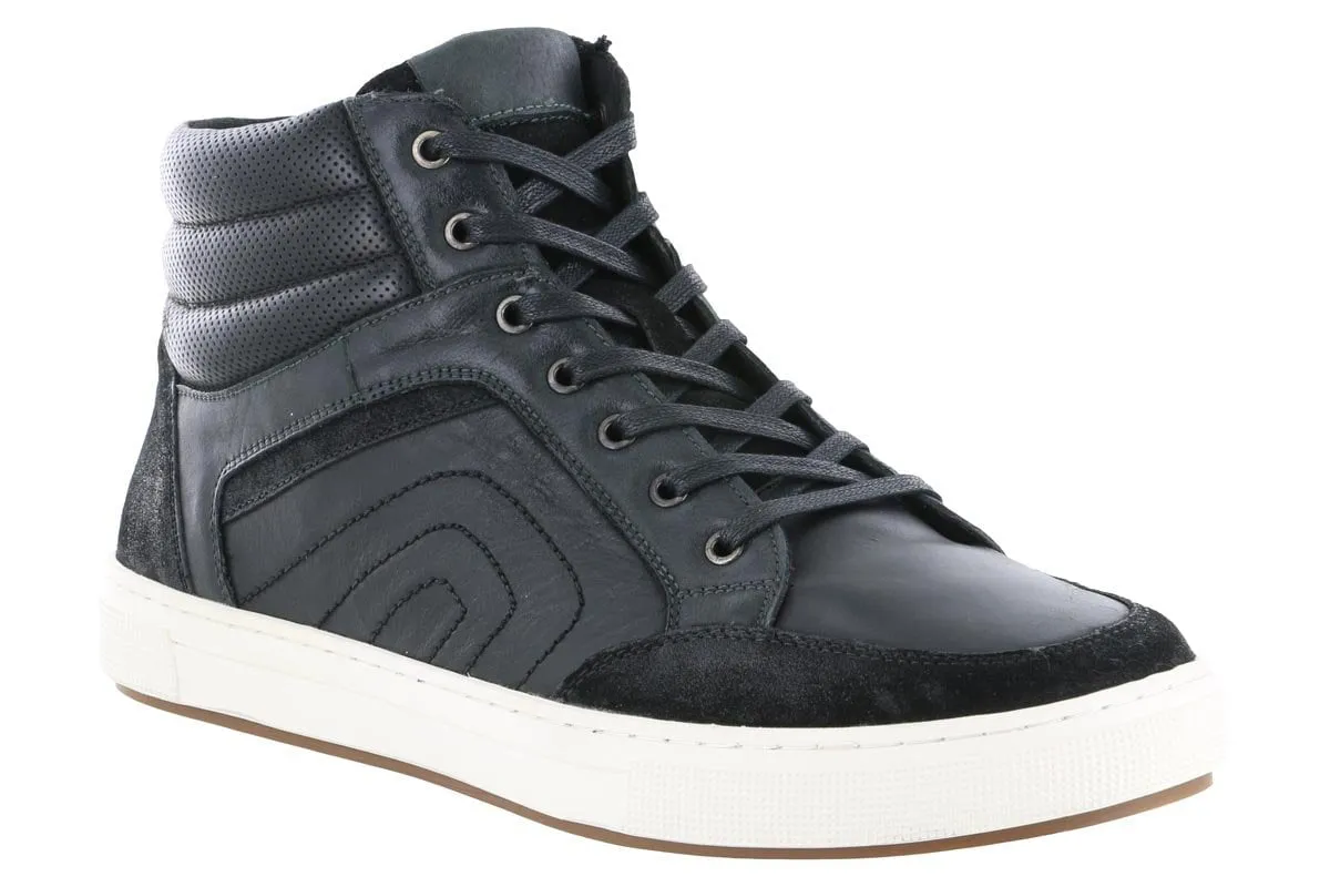Light Fit Propet Kenton High Top Casual Sneaker Black