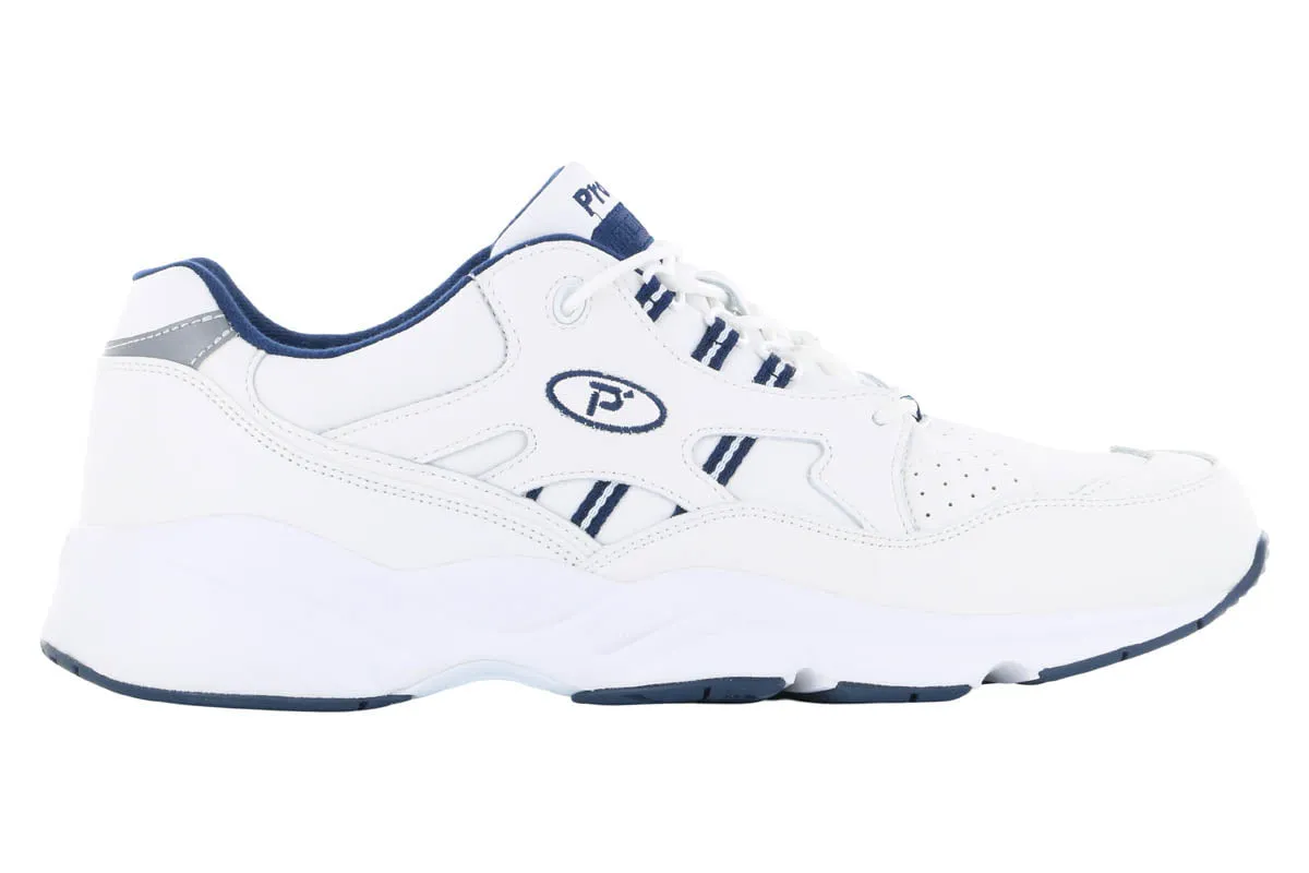 Light Motion Dog Run Propet Stability Walker White Navy