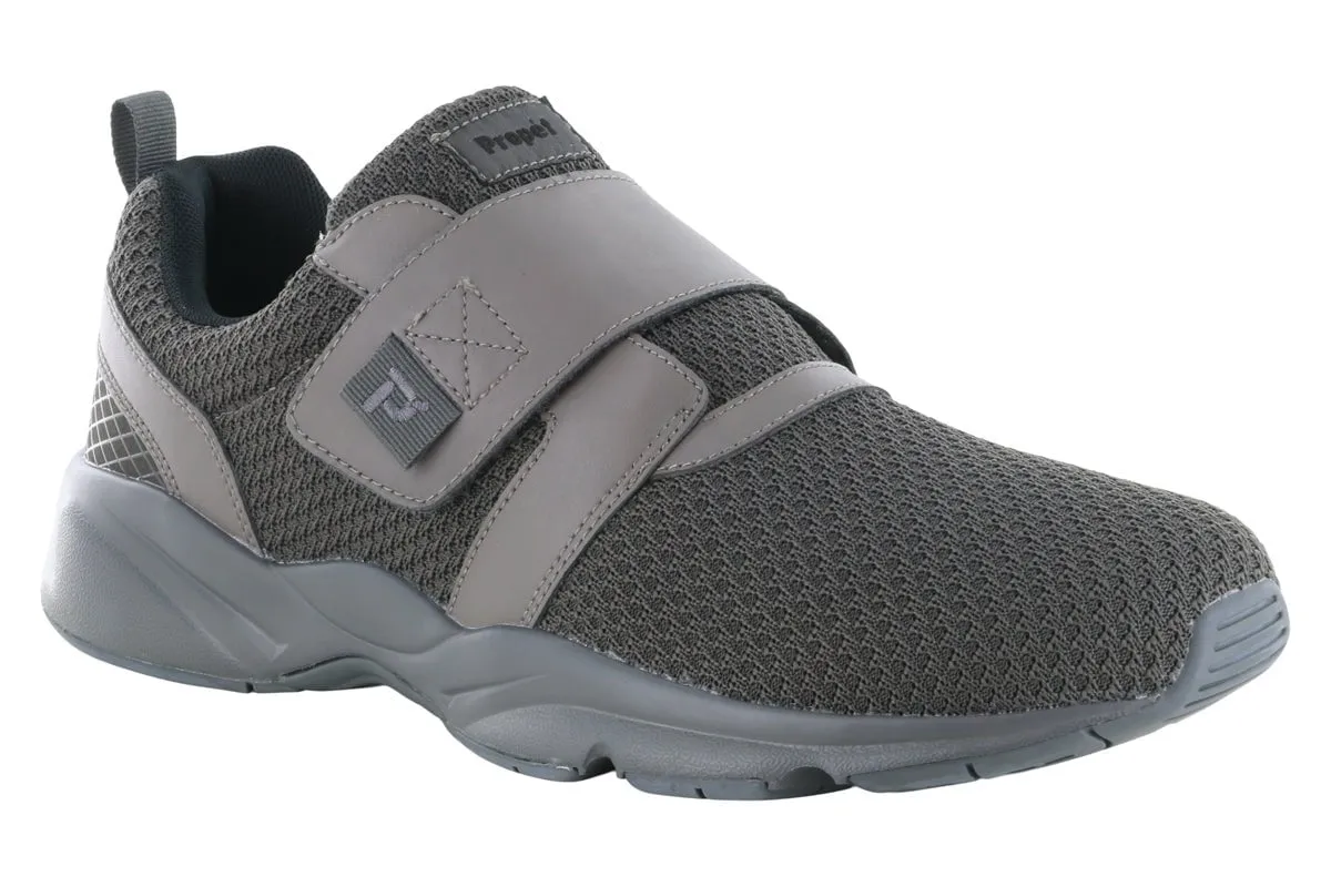 Peace Step Propet Stability X Strap Dark Grey