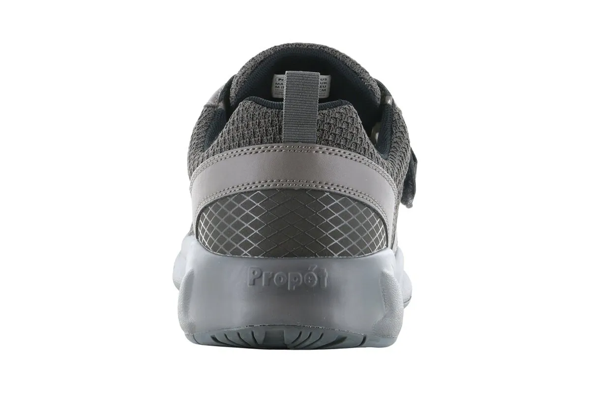 Zip Closure All Season Use Propet Stability X Strap Dark Grey