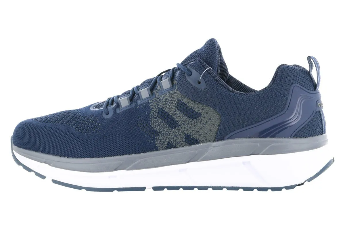 Propet Ultra 267 Athletic Shoe Navy mud proof Breathable Upper