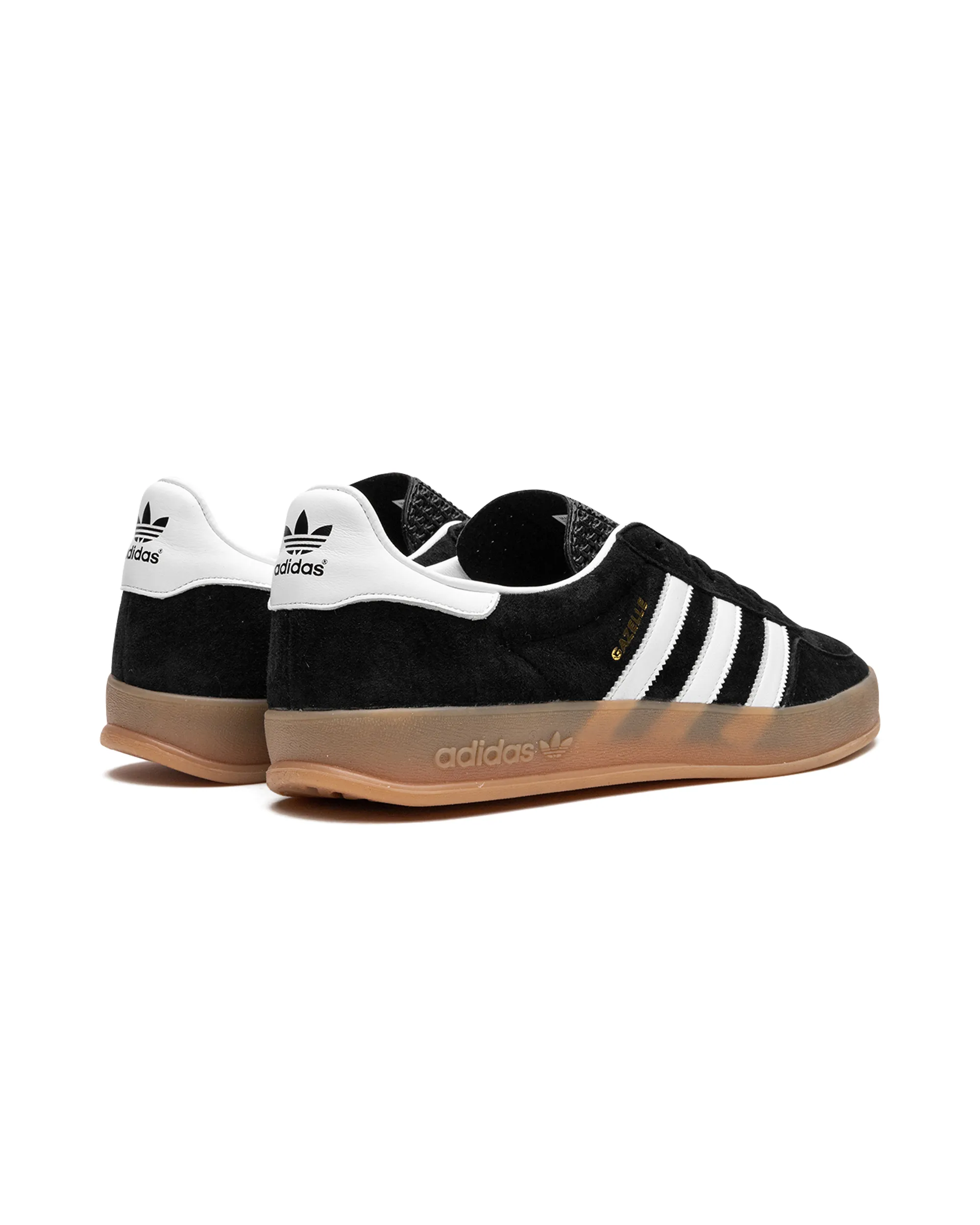 adidas Gazelle Black White Gum fatigue prevention