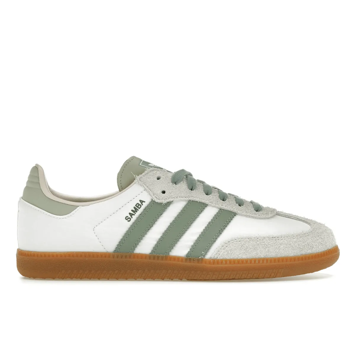 Freestyle Ride Adidas Samba OG Silver Green Putty Mauve