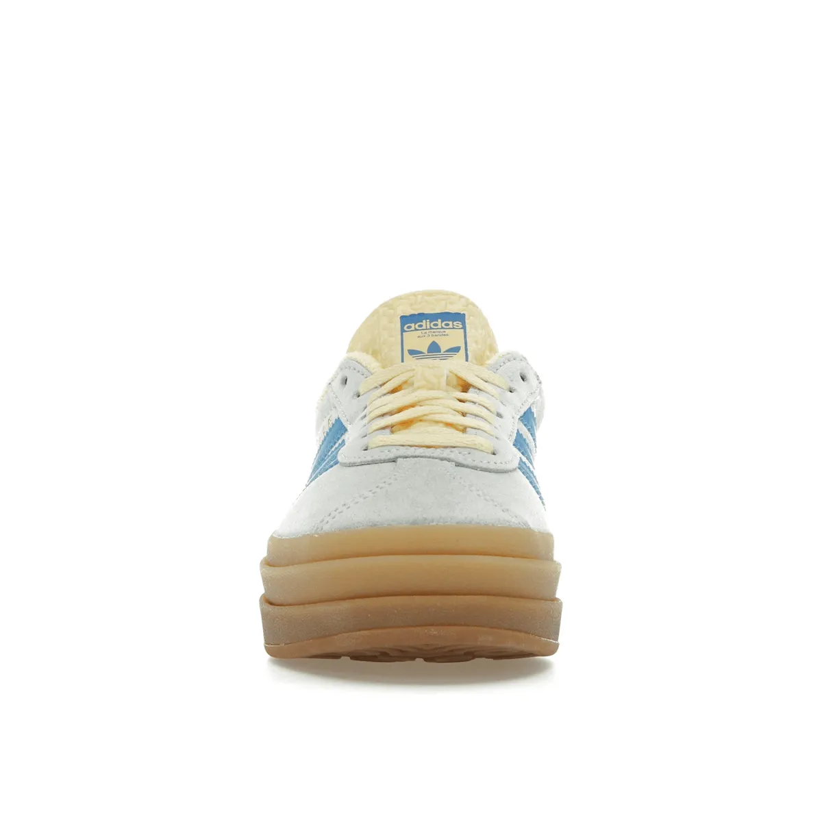 Print Fun School Jog Adidas Gazelle Bold Almost Blue Yellow