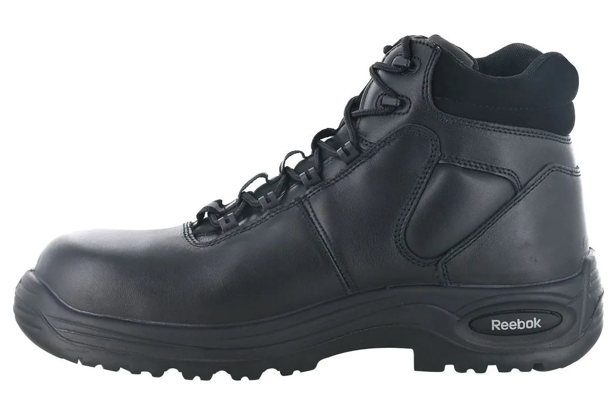 Comfort Upper Flexible Fit Reebok Composite Toe Sport Boot Black