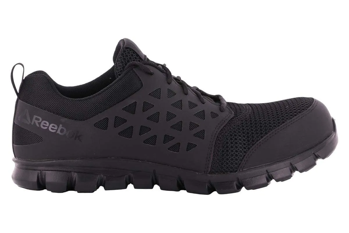 Running Errands Reebok Sublite ESD Composite Toe Shoe Black
