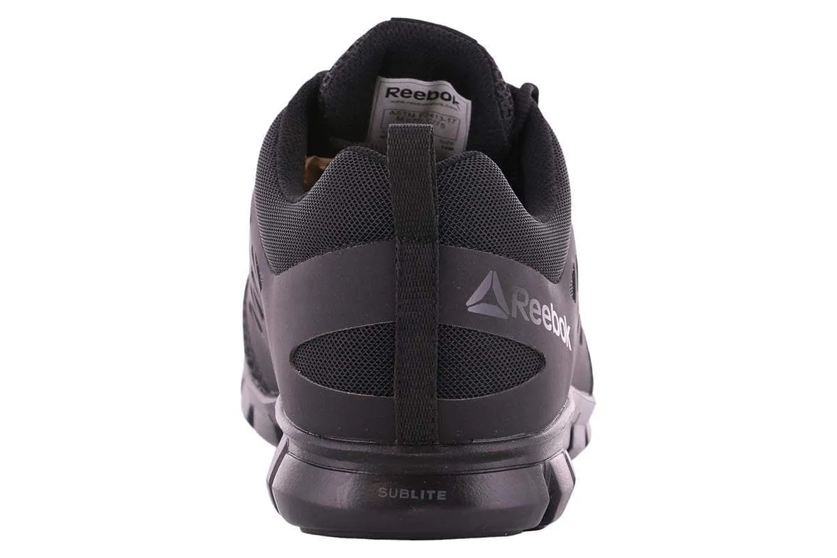Reebok Sublite ESD Composite Toe Shoe Black Shock absorption