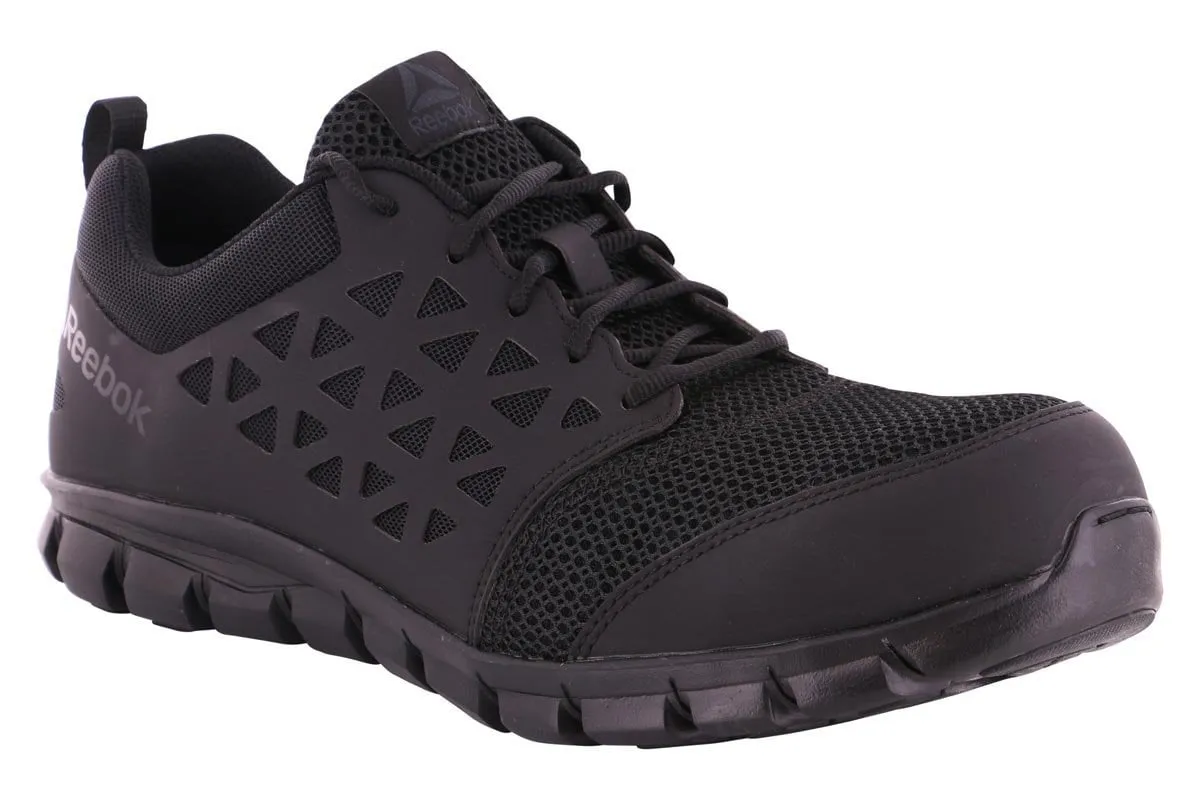 Minimalist Appeal Reebok Sublite ESD Composite Toe Shoe Black
