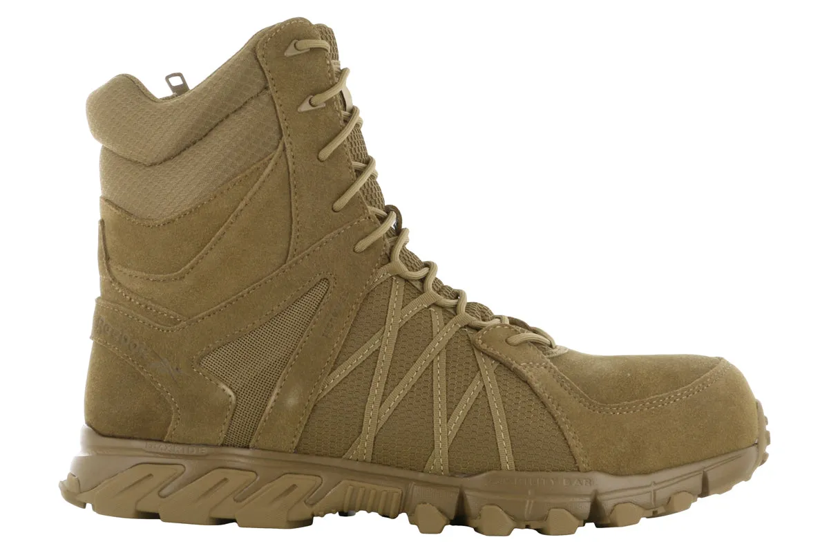 Reebok Trailgrip Composite Toe Side Zip Tactical Boot Quick Flex
