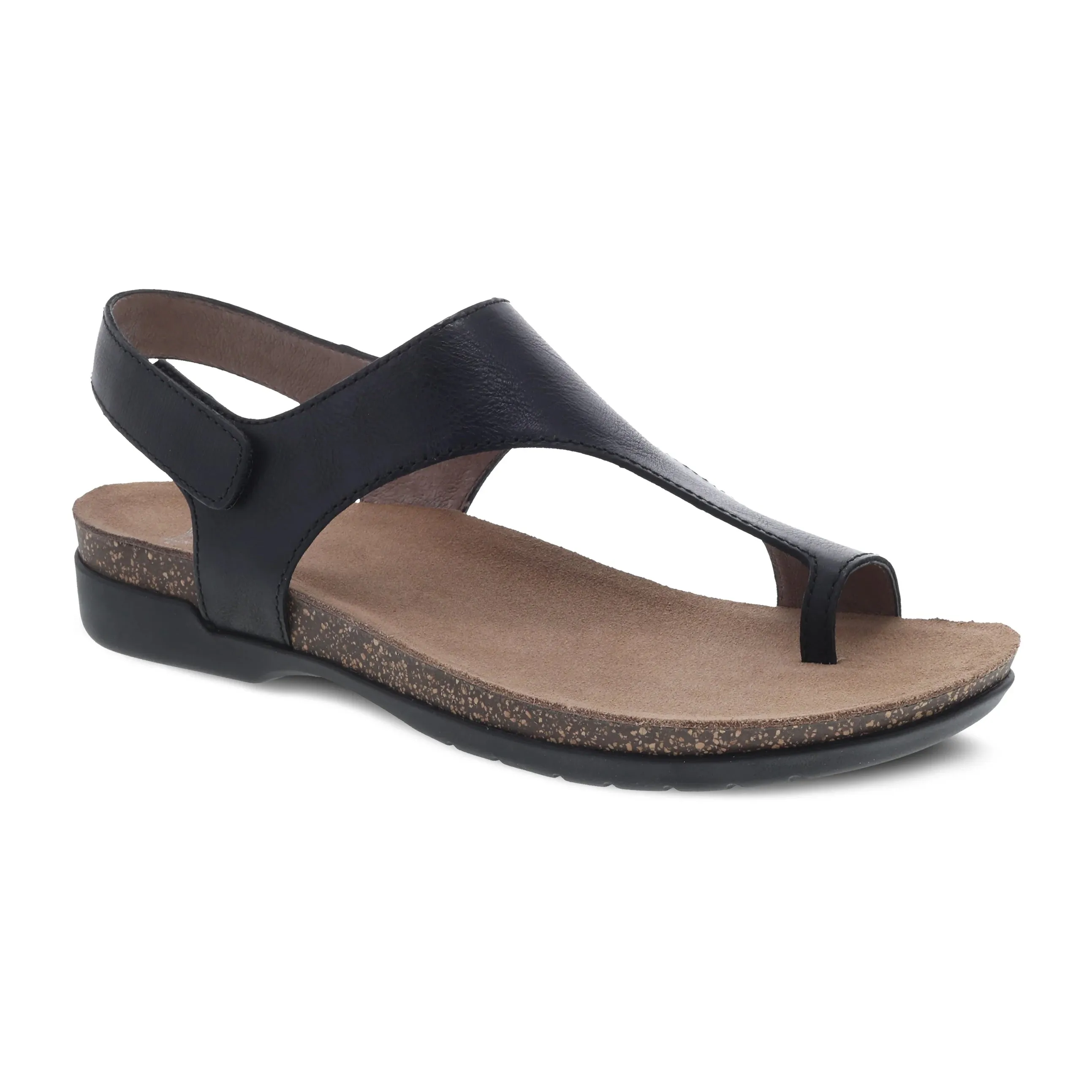 shopper Reece T-Strap Slingback Sandal - Black