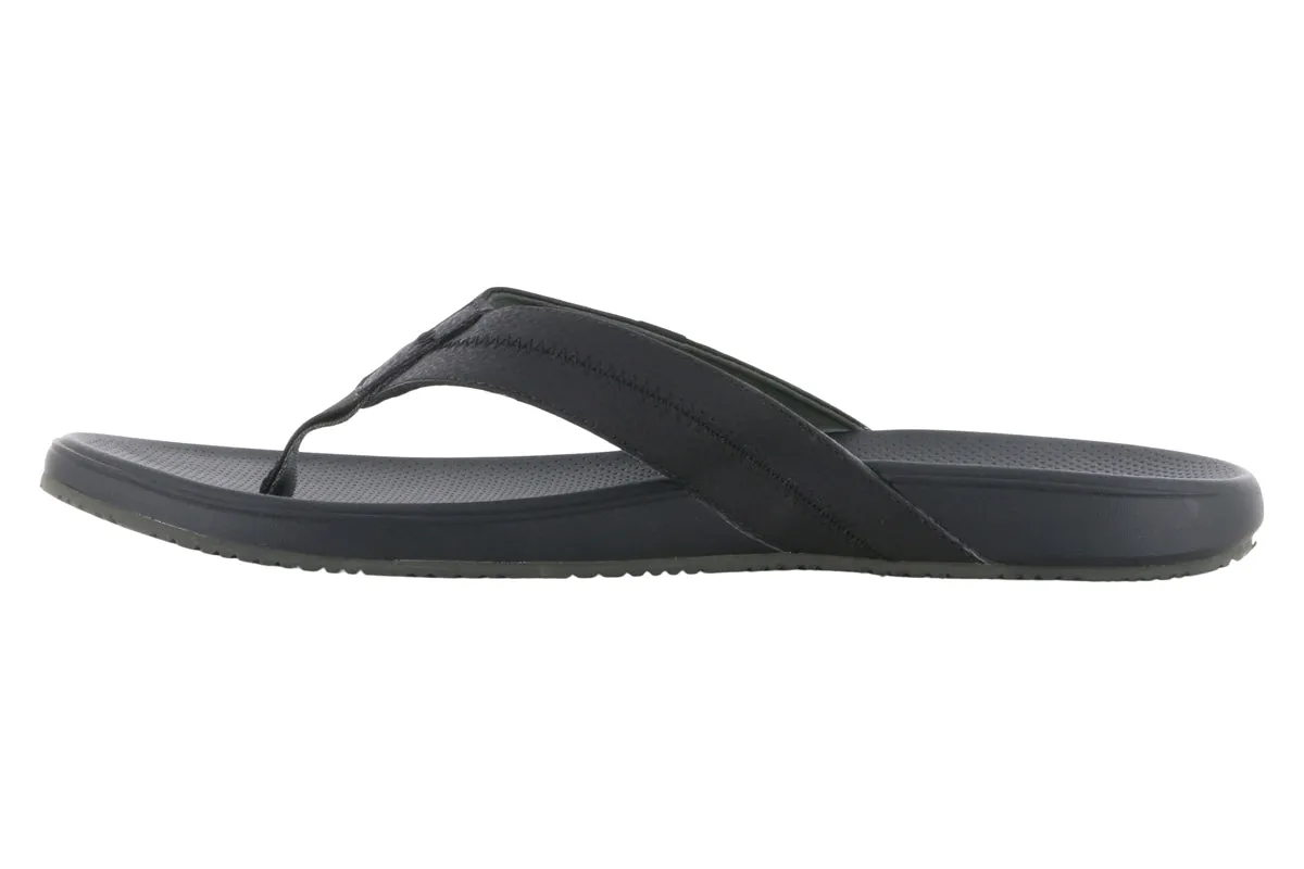 Reef Cushion Phantom 2.0 Flip Flop Black Modern Comfort buckle