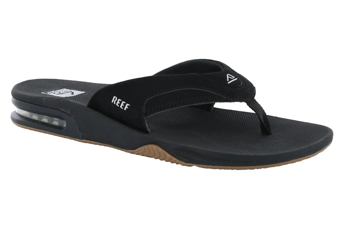 Fashionable Design Orange Fun Reef Fanning Bottle Opener Flip Flop Black