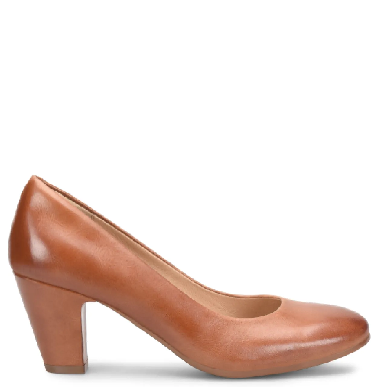 Leather Smooth Modern Trim Women's Lana