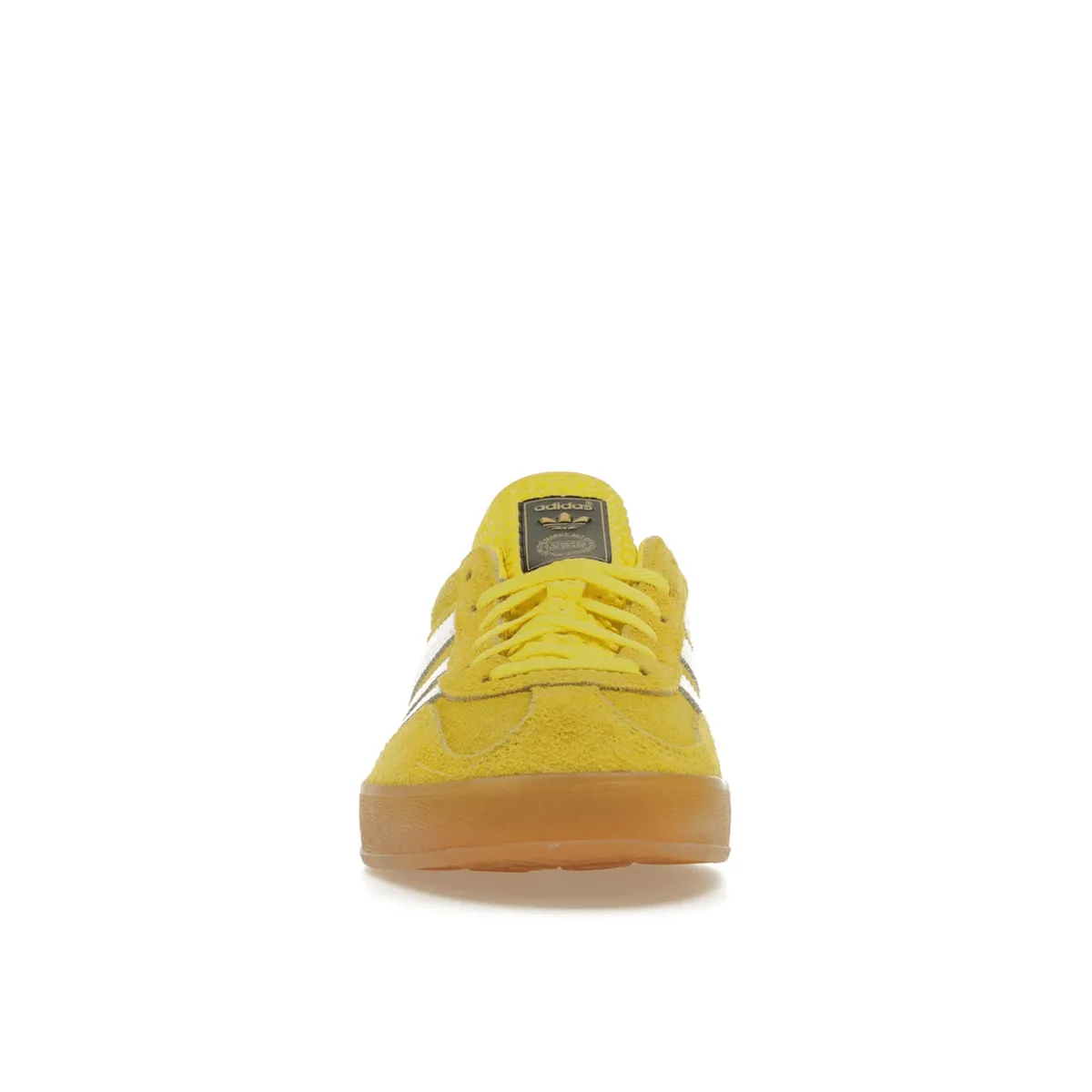 Route Step Easy Going Adidas Gazelle Indoor Bright Yellow Collegiate Burgundy