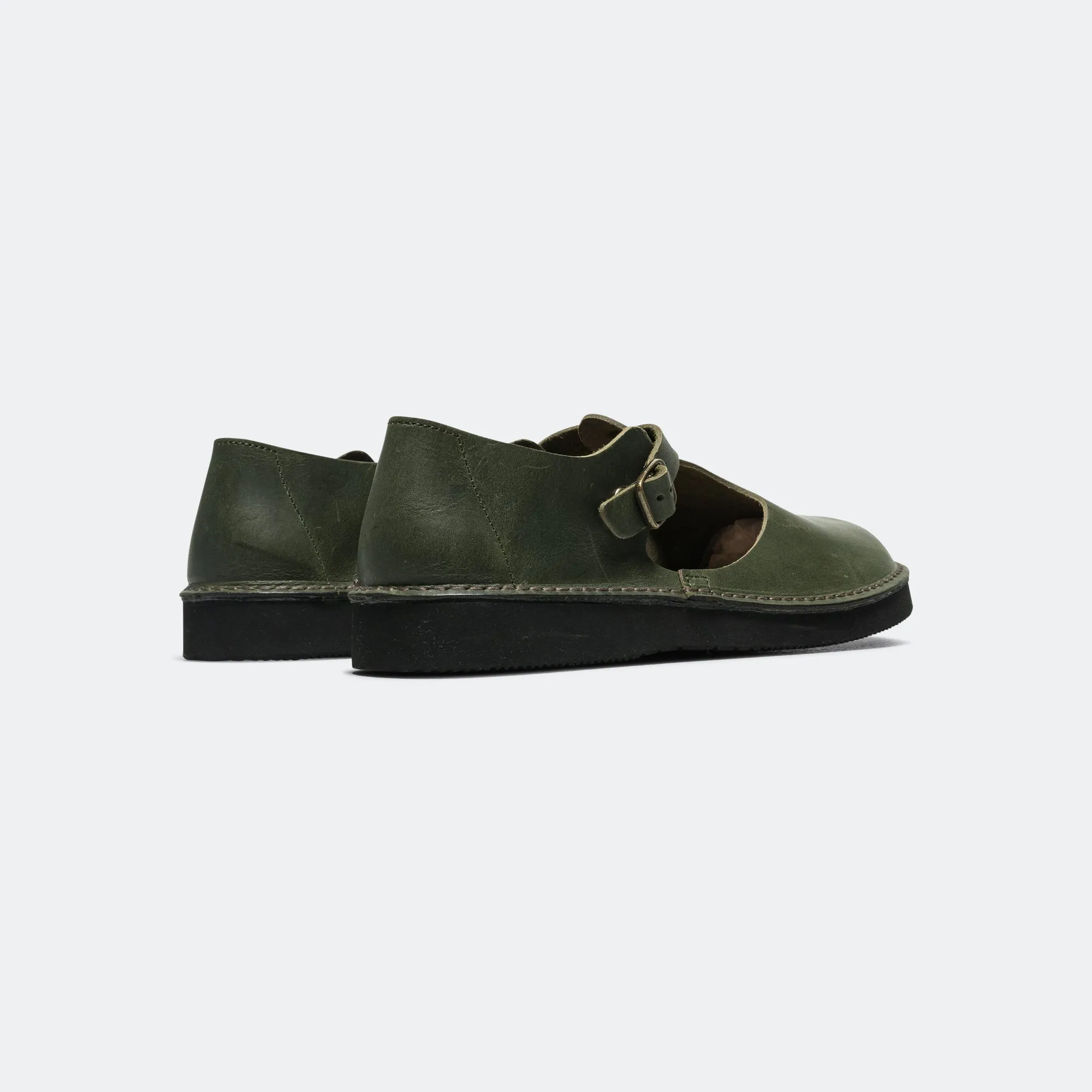 Guna Sandal - Pottery Green Secure fit Indoor Use