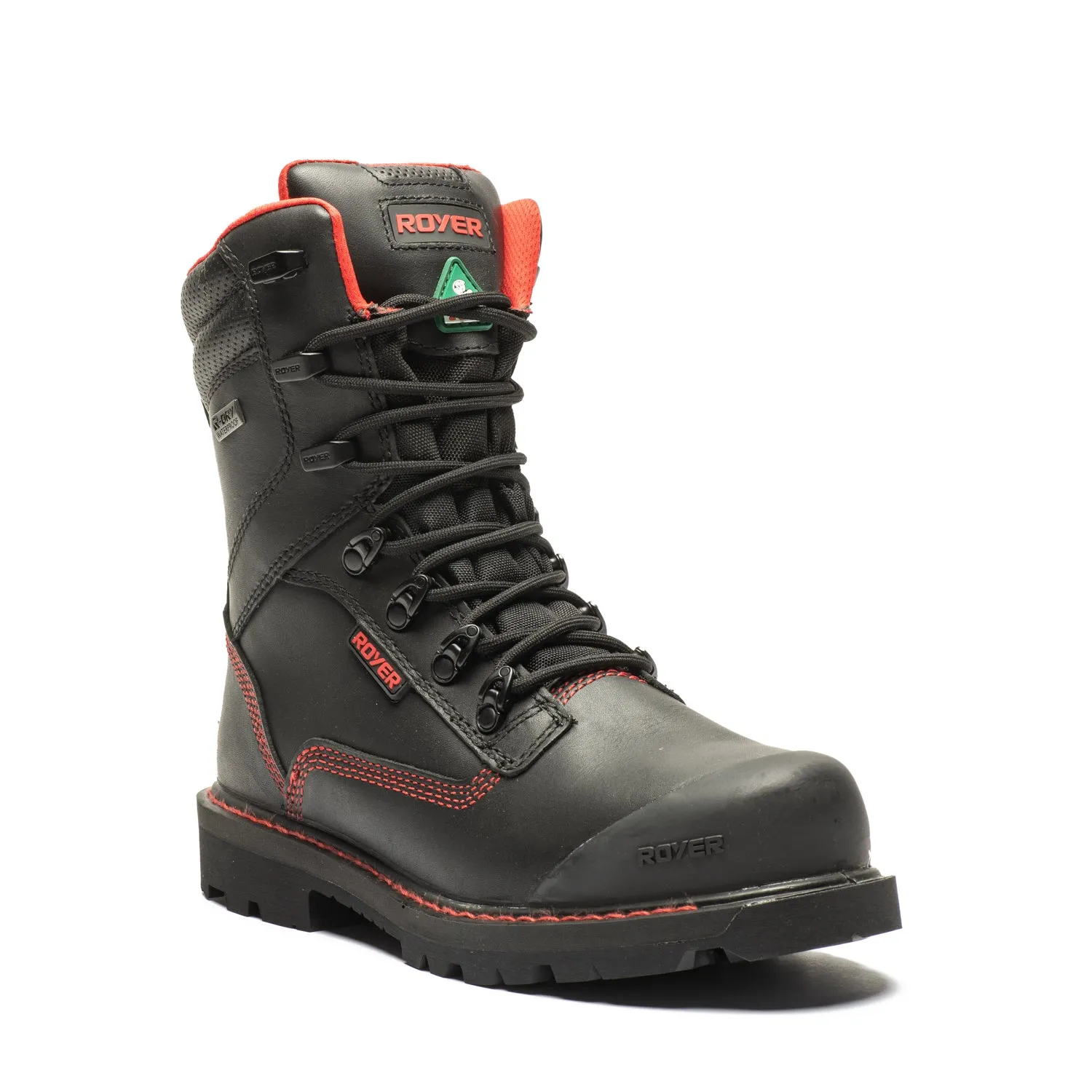 Soft Insole Functional Revolt Men's 8" composite toe leather work boots 8900RT