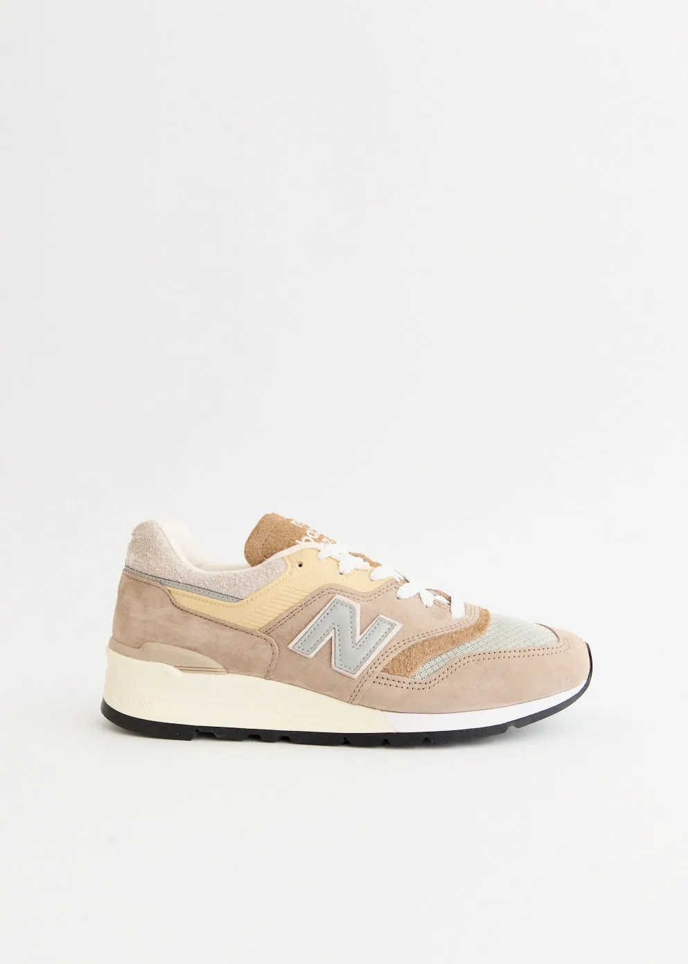 MADE in USA 997 'Light Mushroom' Sneakers city - specific benefits metal