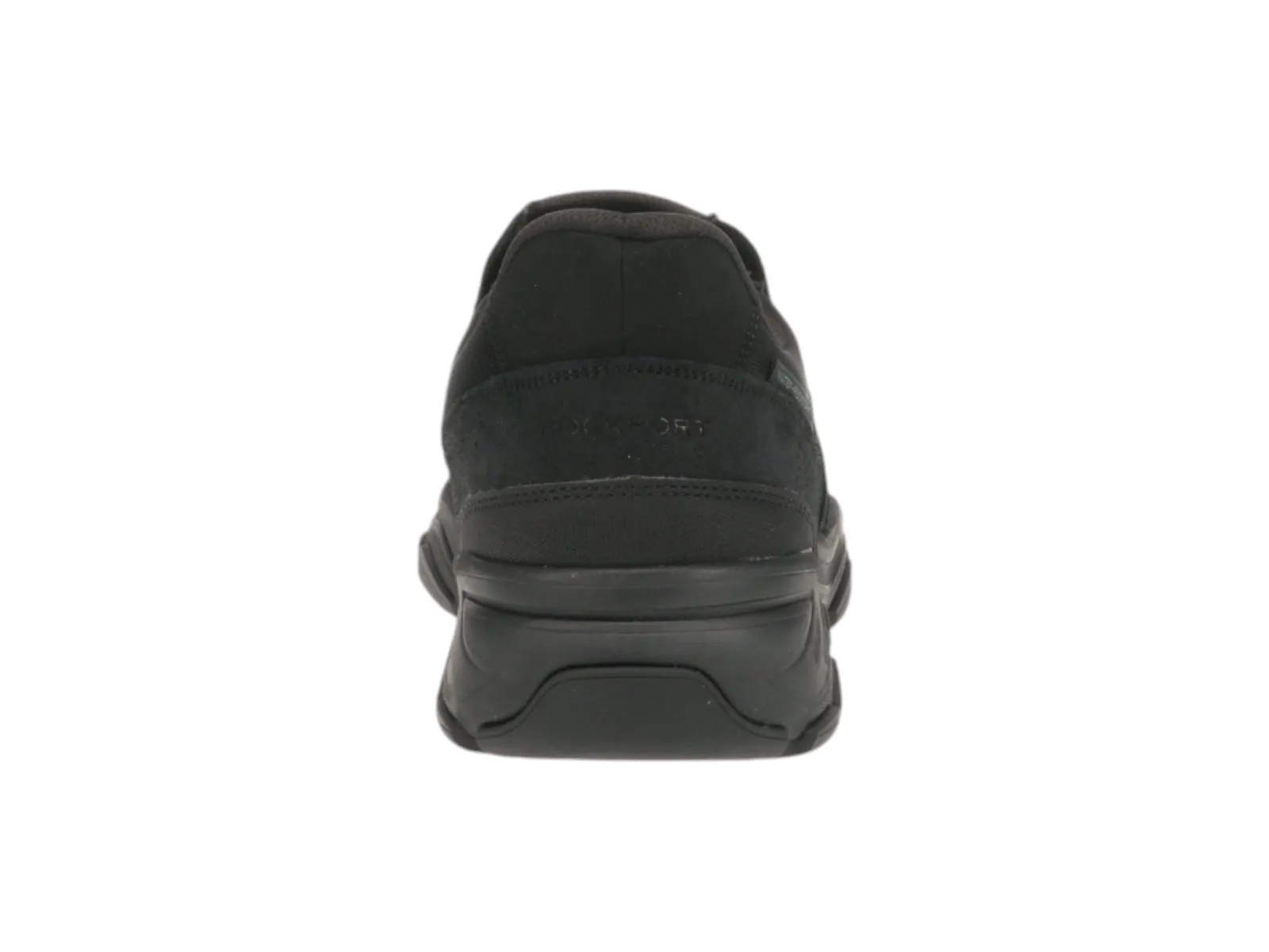 Rockport Reece Step Activated Slip On Shoes Black Trail Hike Canvas Material