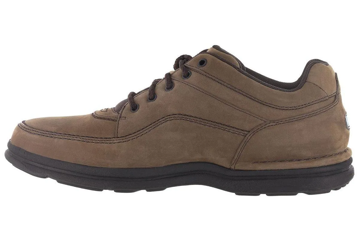 Rockport World Tour Classic Chocolate Nubuck Adaptive Fit Clean Aesthetic