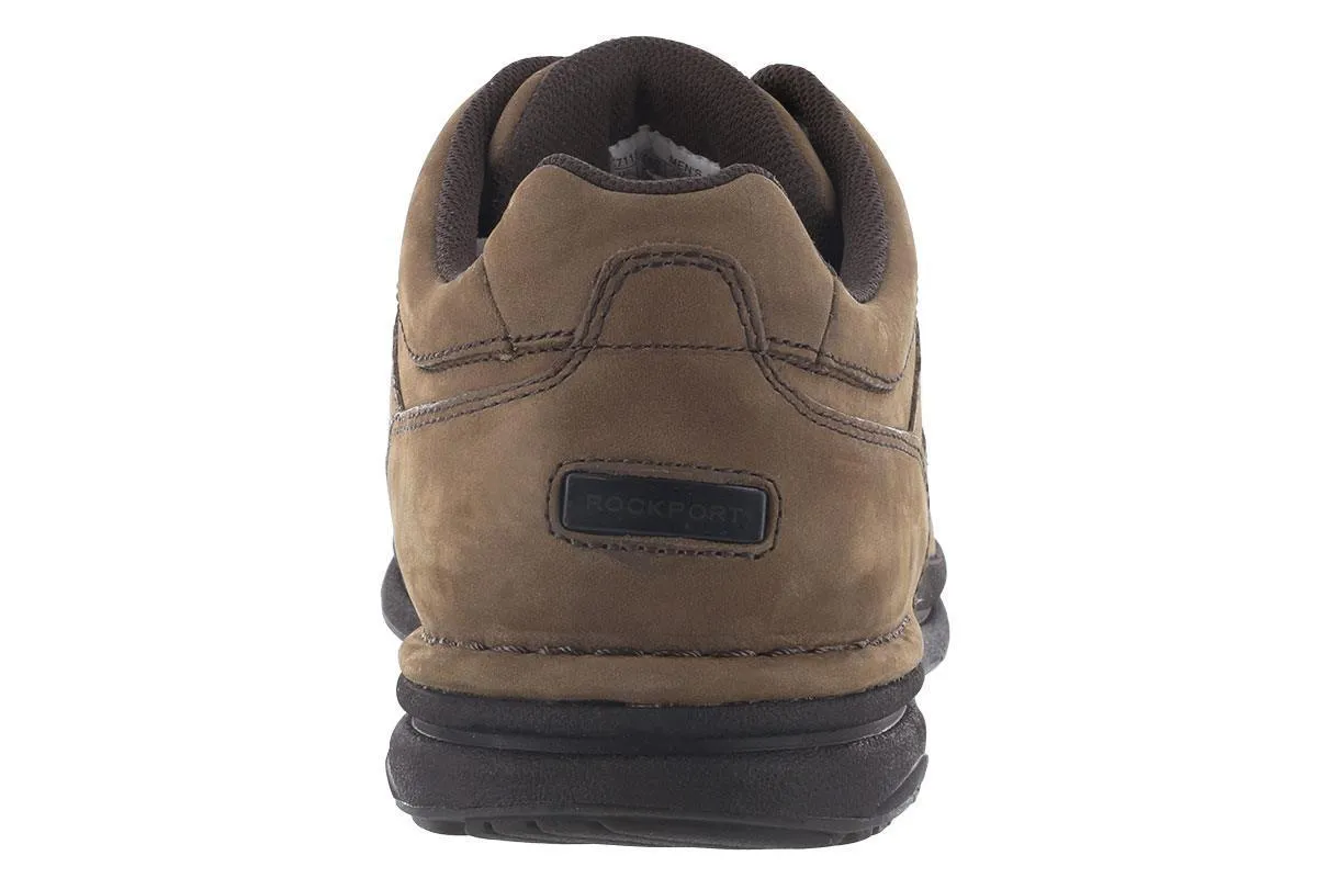 Rockport World Tour Classic Chocolate Nubuck Everyday Routine Boat shoes