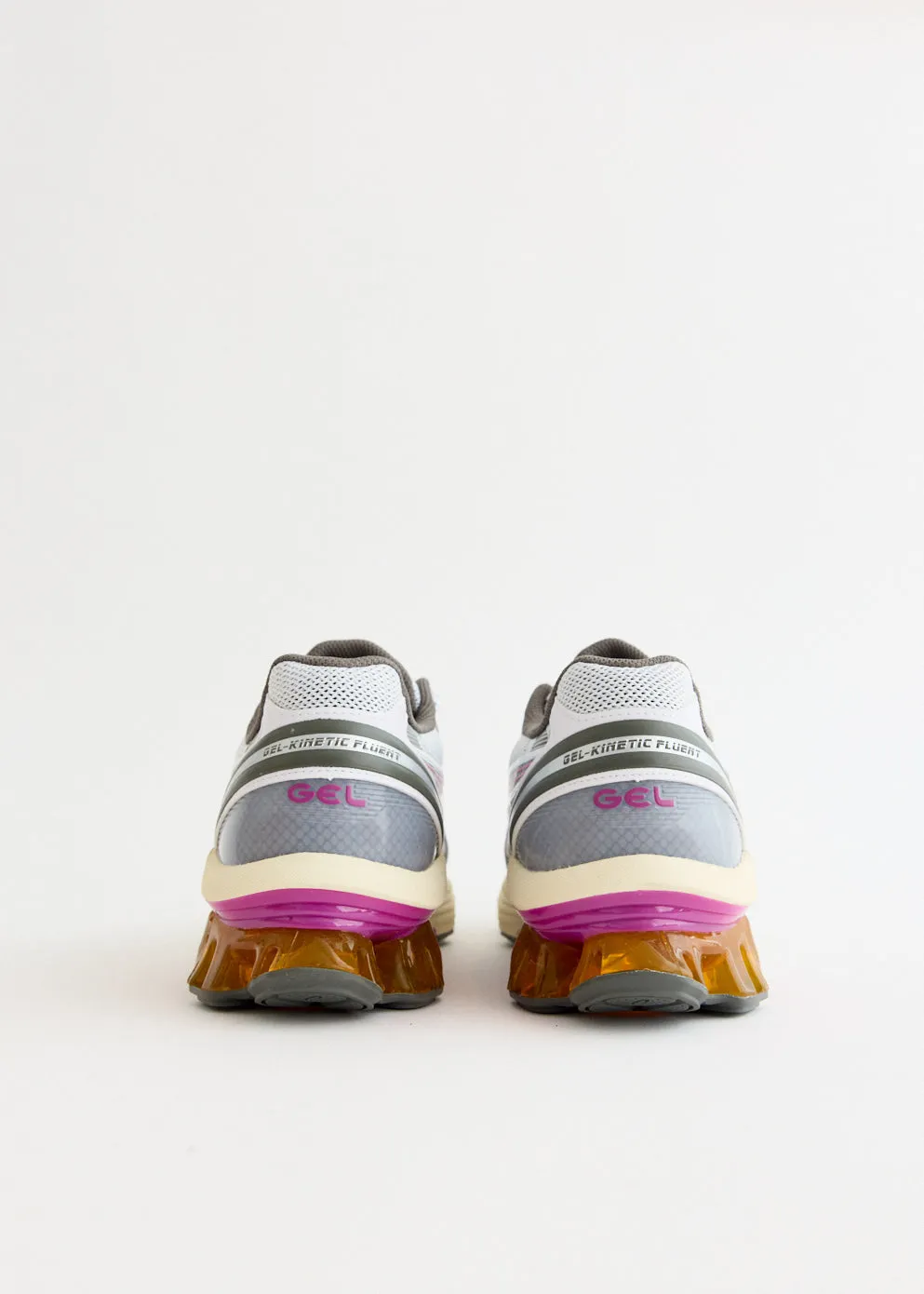 Gel-Kinetic Fluent 'White Truffle Grey' Sneakers Slow Pace