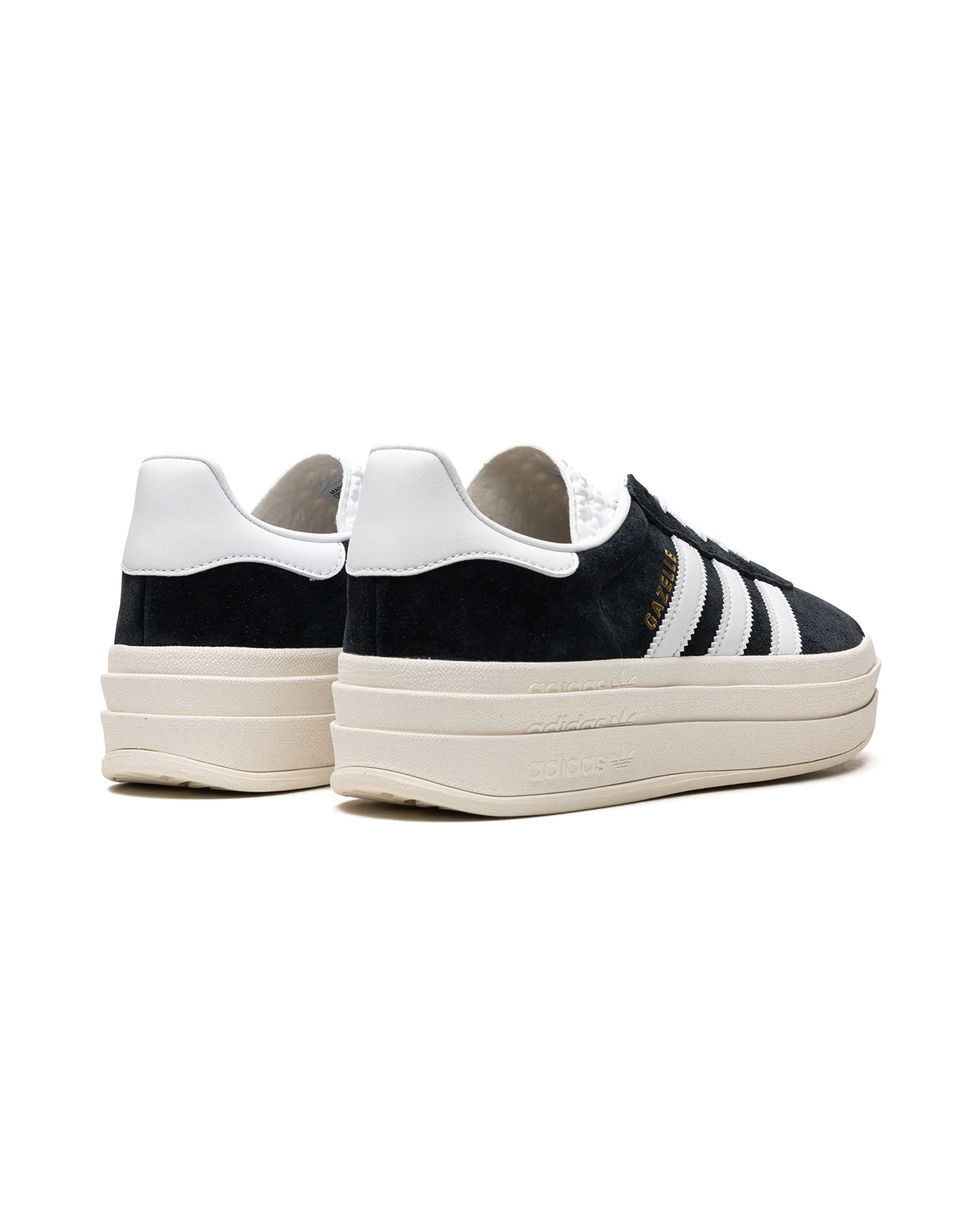 for dirt trails adidas Gazelle Bold Core Black White (Women's)