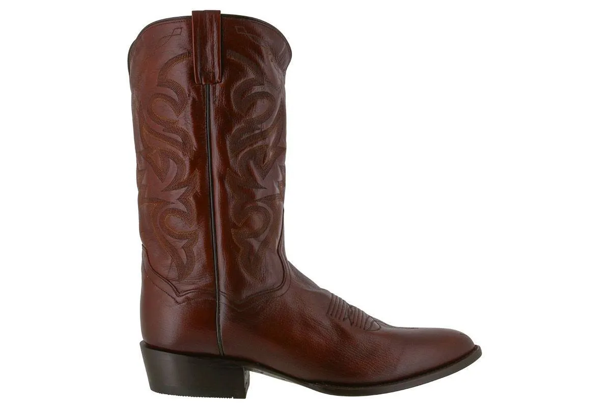 Modern Minimal Dan Post Milwaukee Soft Toe Western Boot Antique