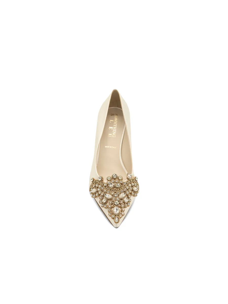 workers' Sabrina Pointed Toe Kitten Heel