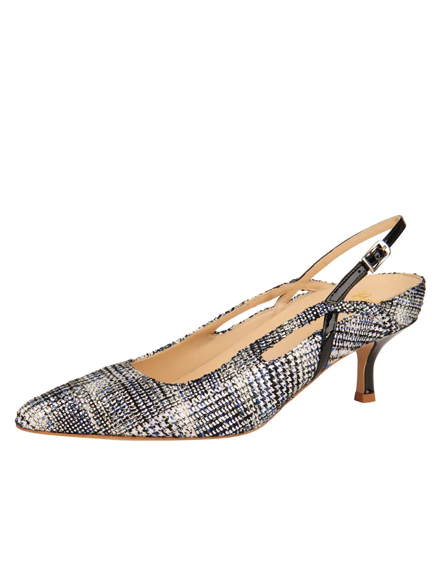 Sadetta Pointed Toe Slingback baby Sporty