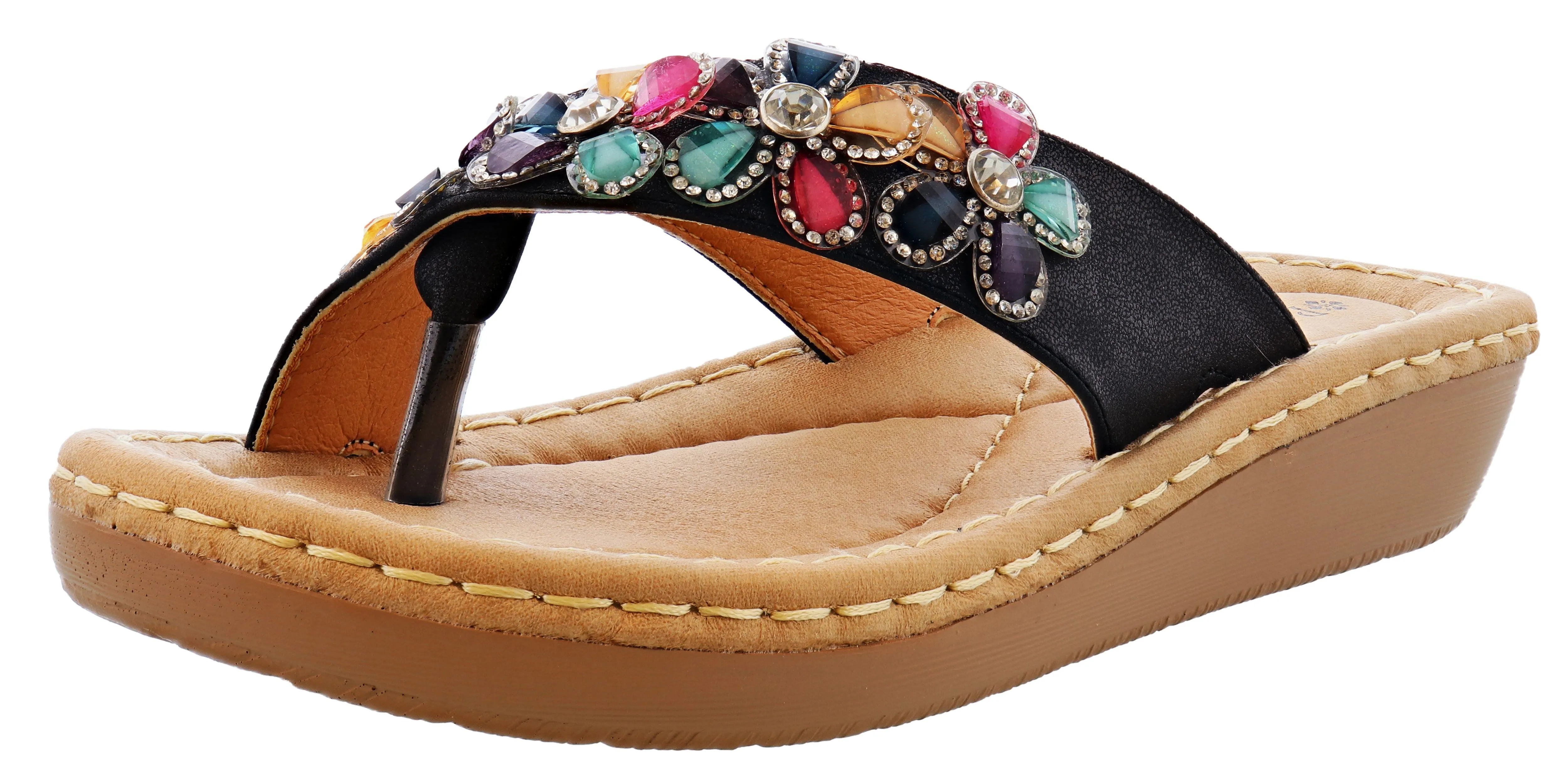 Patrizia Clarice Slide Wedge Sandals Women Cushioned Sole
