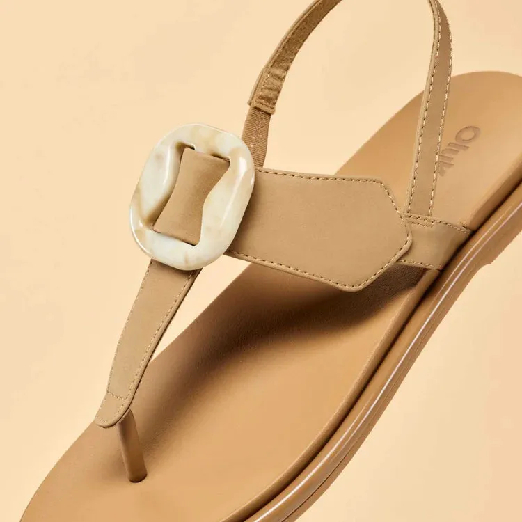 WOMEN'S LA'I T-BAR Canvas Material Light cushion