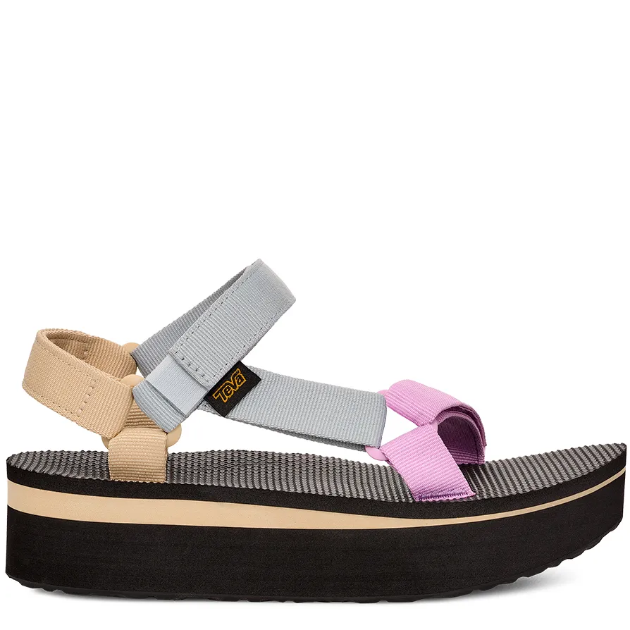 Footbed Design Wrap Tie WOMEN'S FLATFORM UNIVERSAL