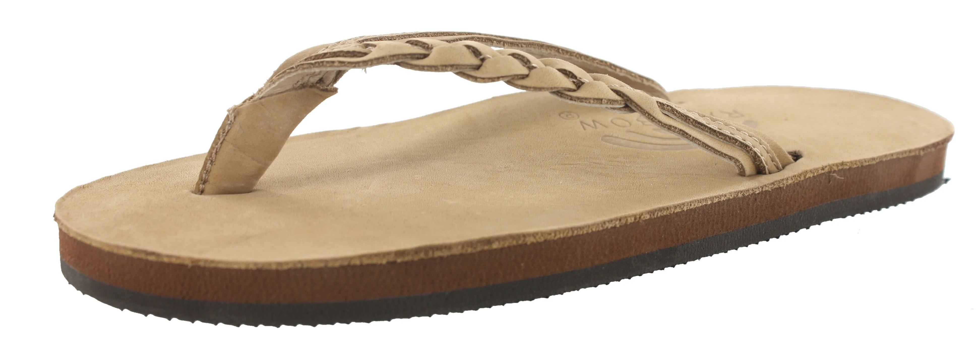 Rainbow Flirty Braidy Sandals Women With Arch Support All-Around Use