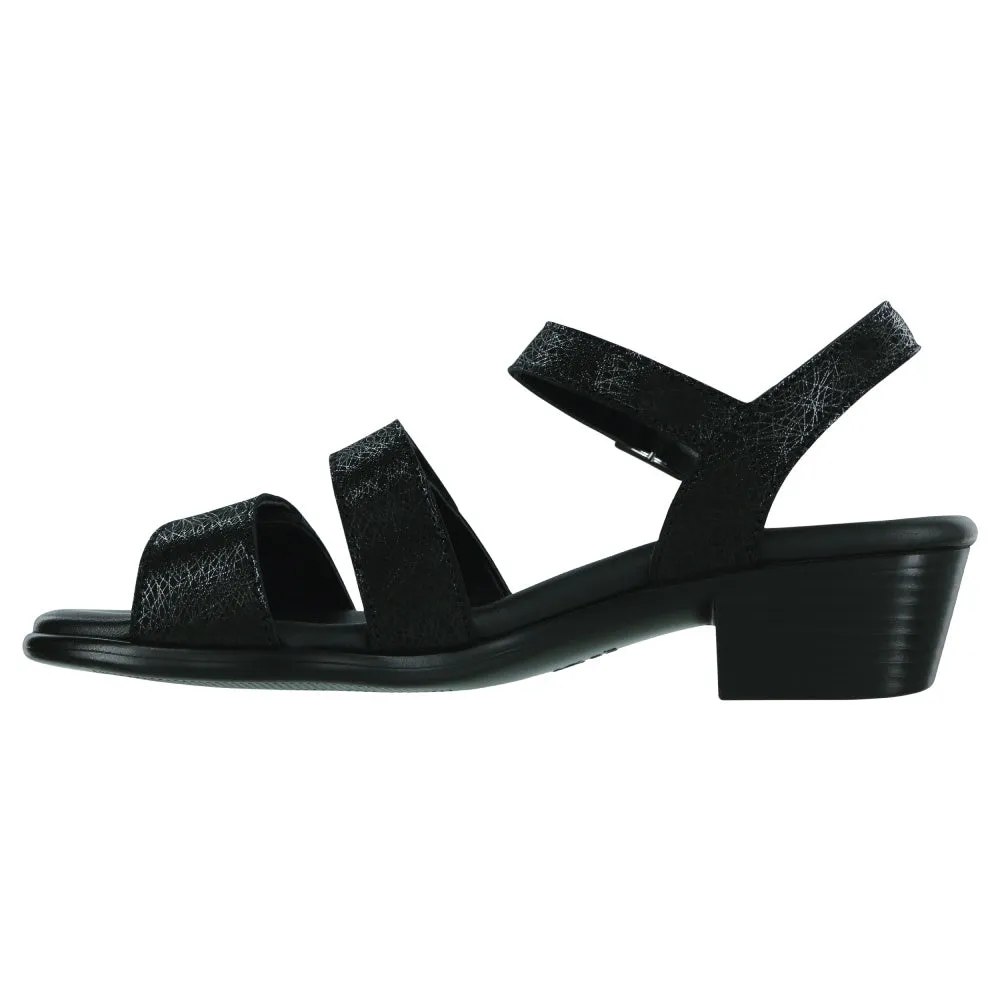 Savanna - Web Black Knitted Mesh Polish Touch