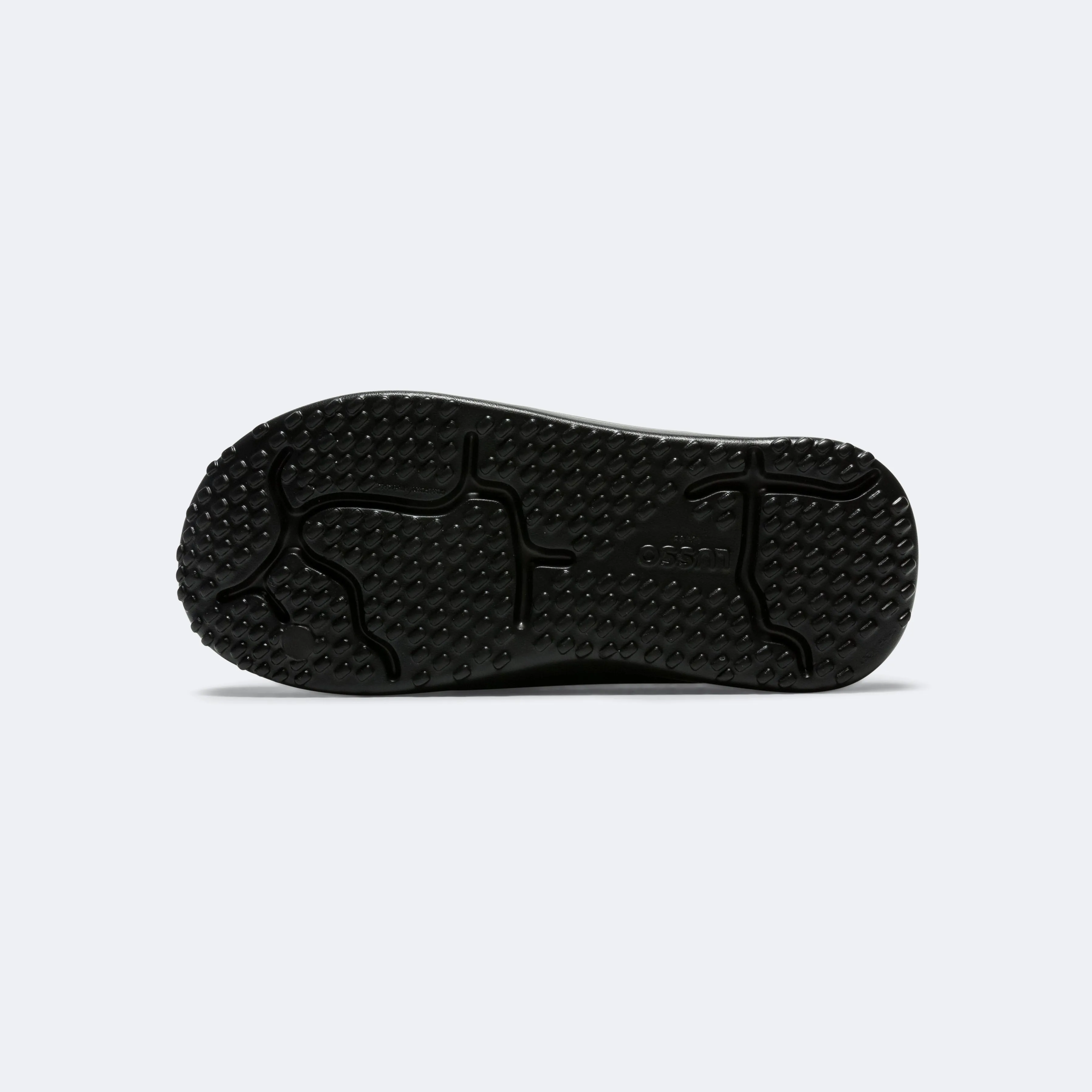 Scenario Slide - Jet Black Practical And Stylish Footwear