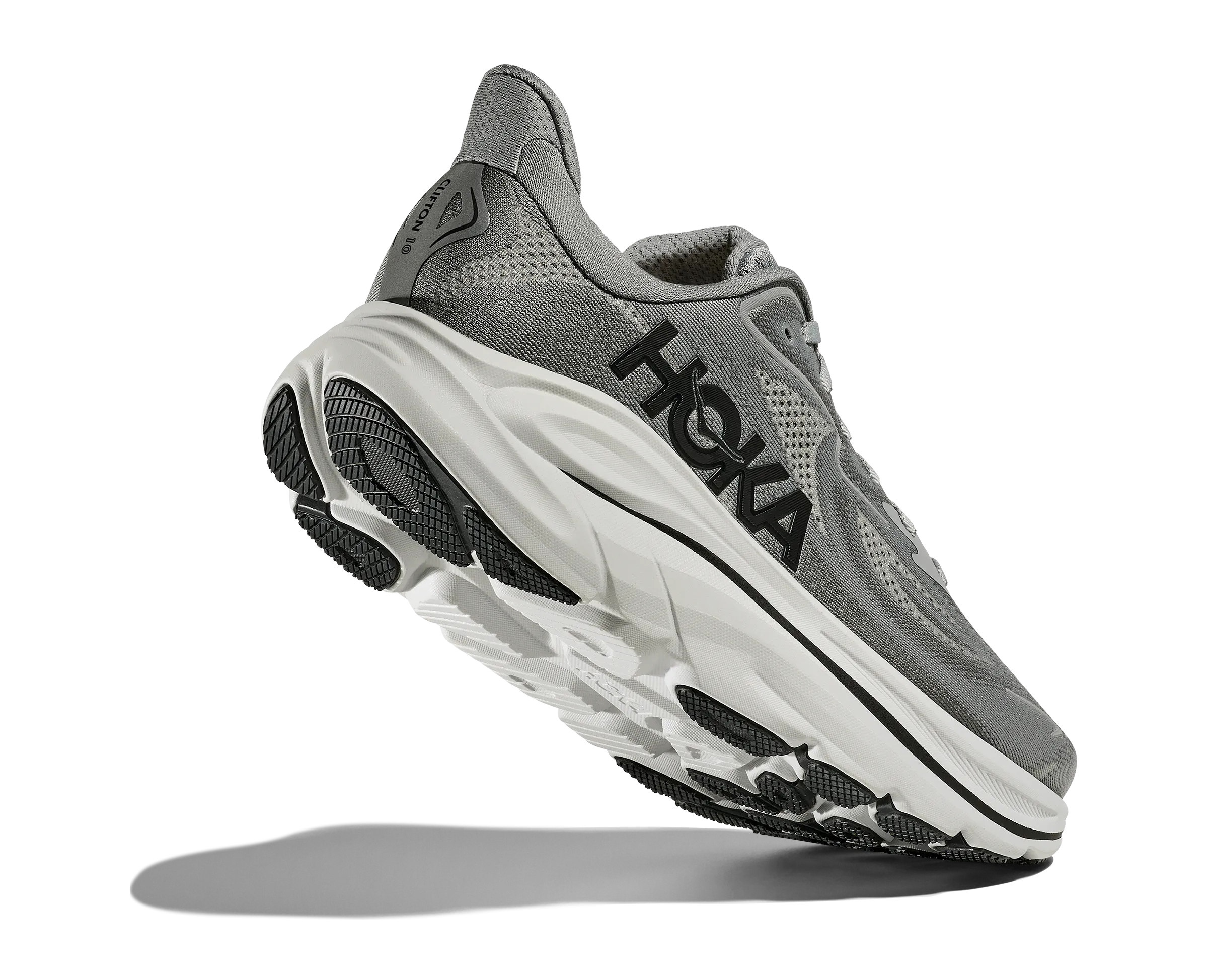 Men's Clifton 10 - Galactic Grey / Asteroid Fashion Shoes Shock - absorbing technology