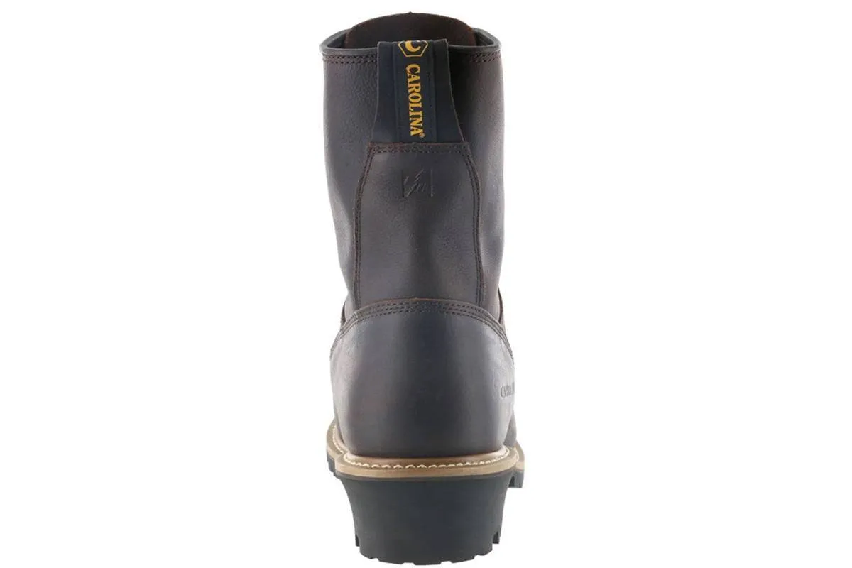 Carolina 8 Inch Soft Toe Logger Comfort Hill Walk