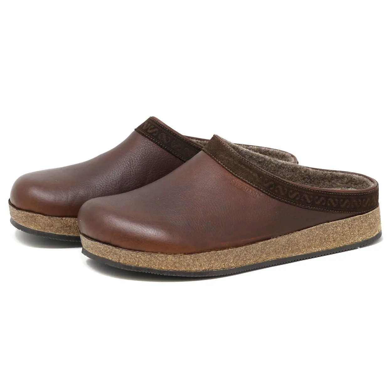 Outdoor Fun Men's Graz Leather Clog