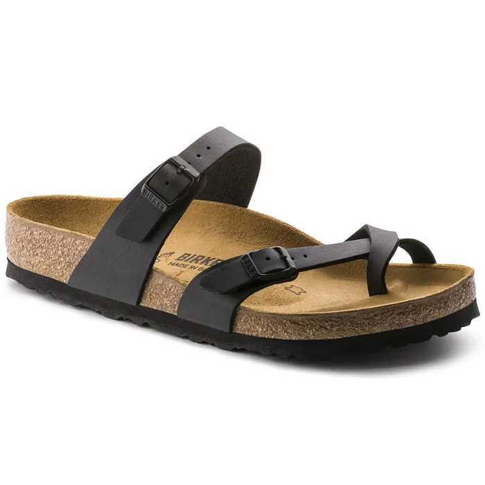 Padded All-Day Use Womens Birkenstock Mayari Birkoflor Black
