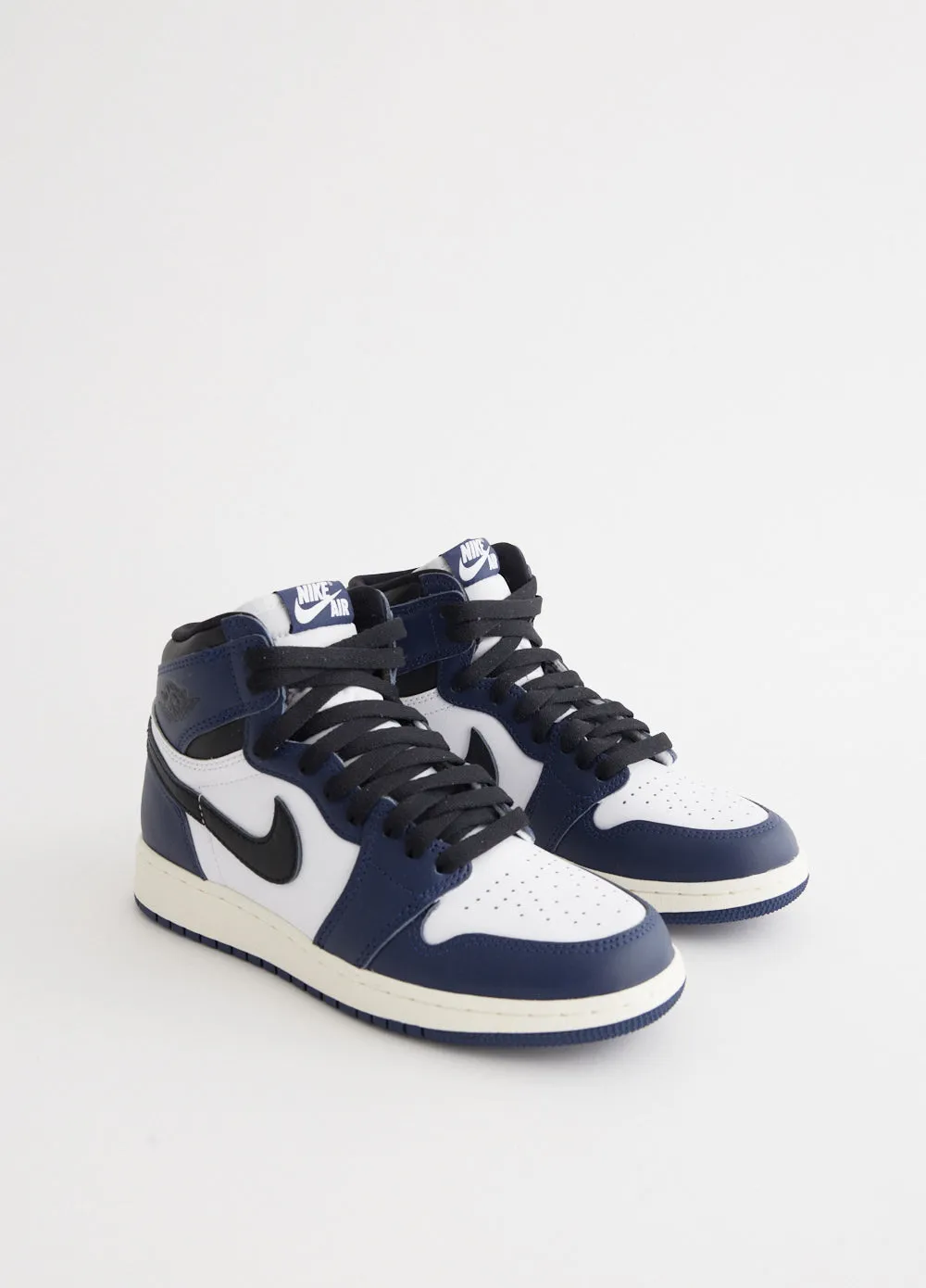 ergonomic engraved Air Jordan 1 Retro High OG 'Midnight Navy' Sneakers (GS)