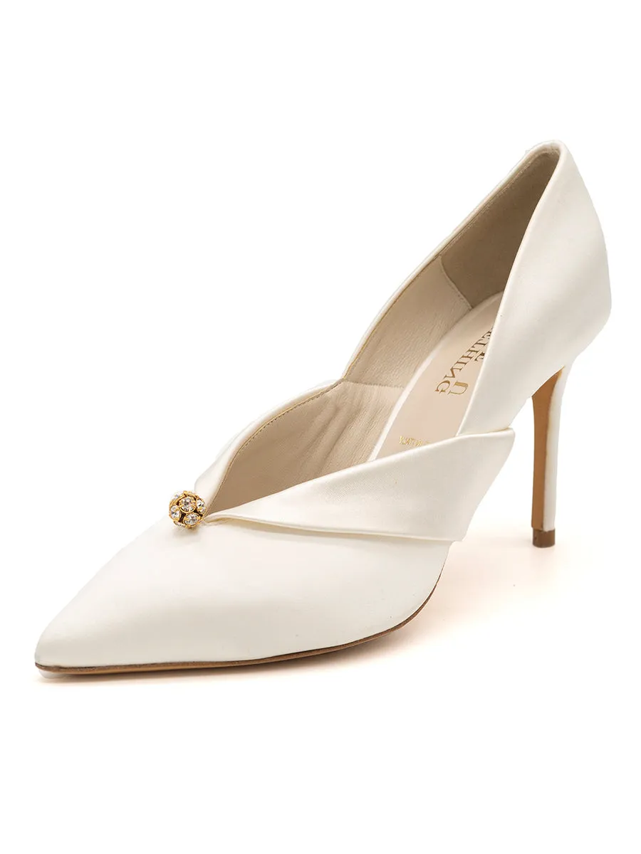 Elevated Sole Selah Pointed Toe Pump