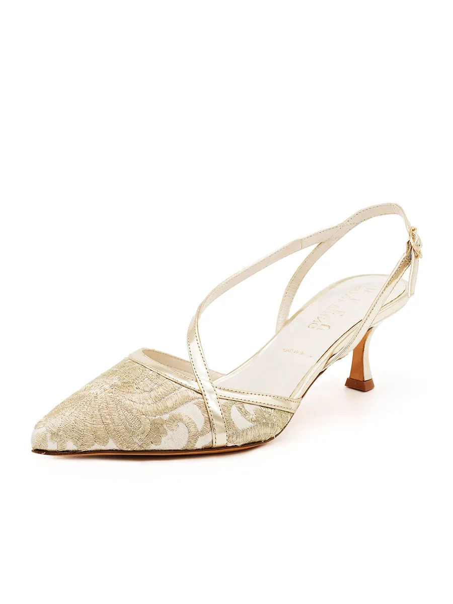 casual dressers' slip - ons Casual traction Sevey Kitten Slingback Heel