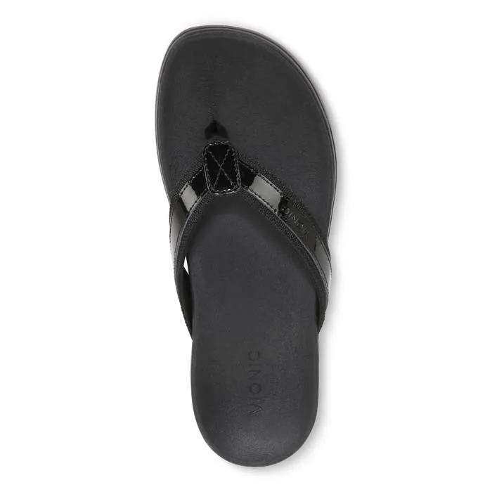 Womens Vionic High Tide II in Black Relaxed sandals Quick Match