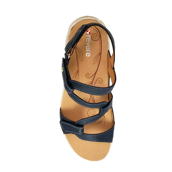 Womens Revere Emerald in Blue French Bare Support